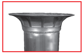 6" Tuff Tube Hydro-Excavation Tube with Welded Flange & Hydro Cuff End