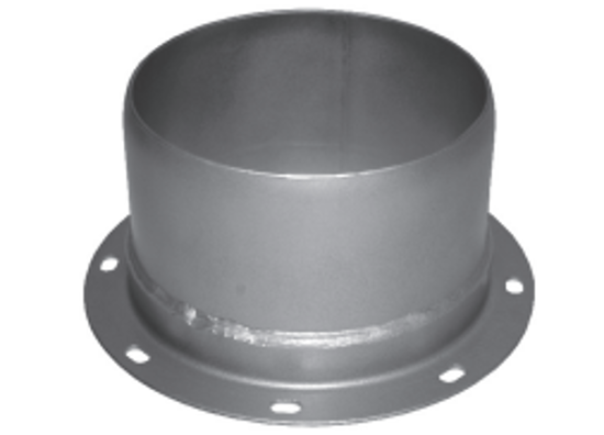 Flanged Steel Hose End Weldment (Top Hat)