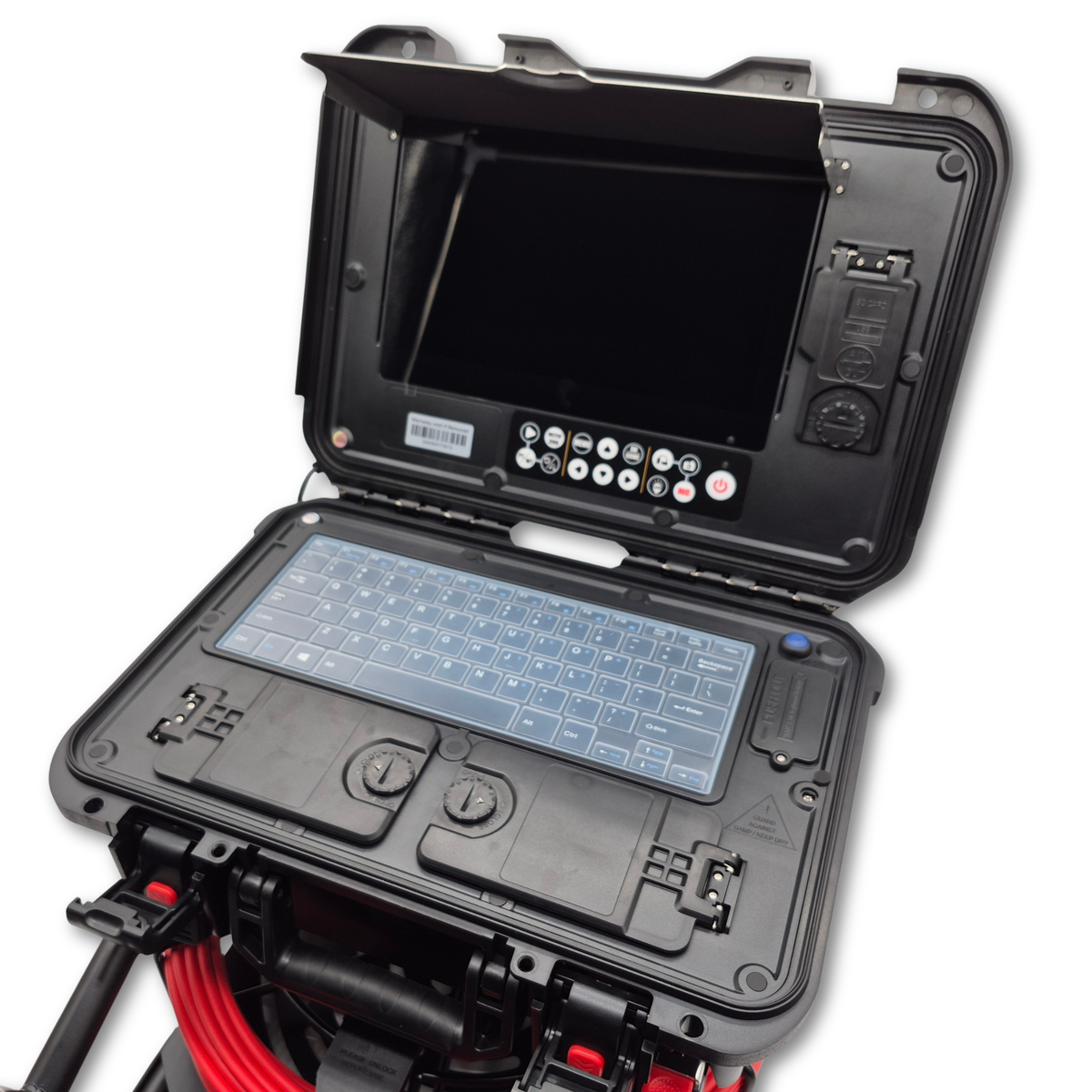 Drain Invader Drain Inspector Sewer Camera – 100' Push Rod & 512Hz Sonde