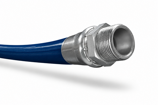 1" Cobra Sewer Cleaning Hose, 3000 PSI Blue