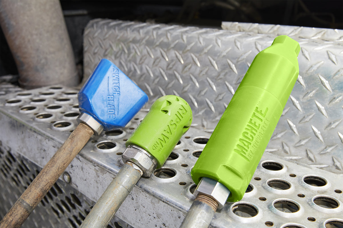 Hydra-Flex Machete Linear Oscillating Hydro-Excavation Nozzle