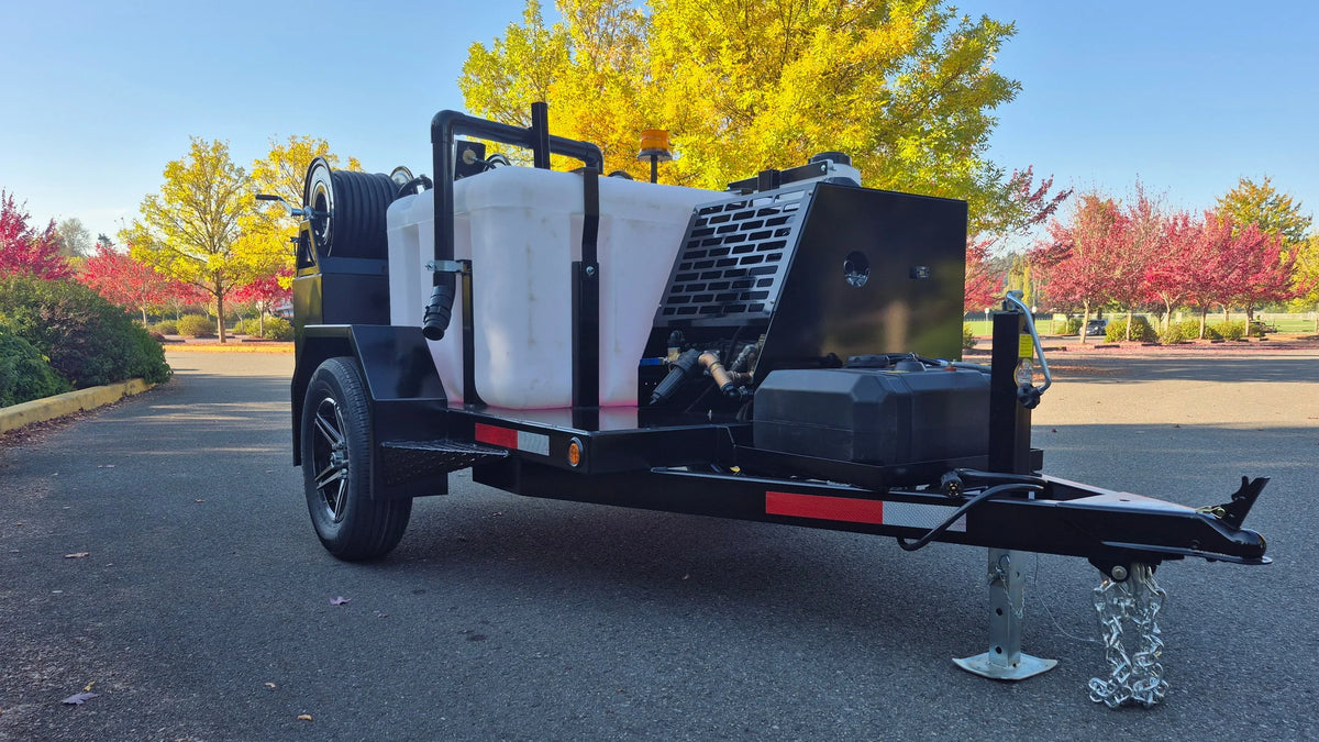 EAGLE 200 Trailer Jetters, 10-12 GPM | 3000 - 4000 PSI