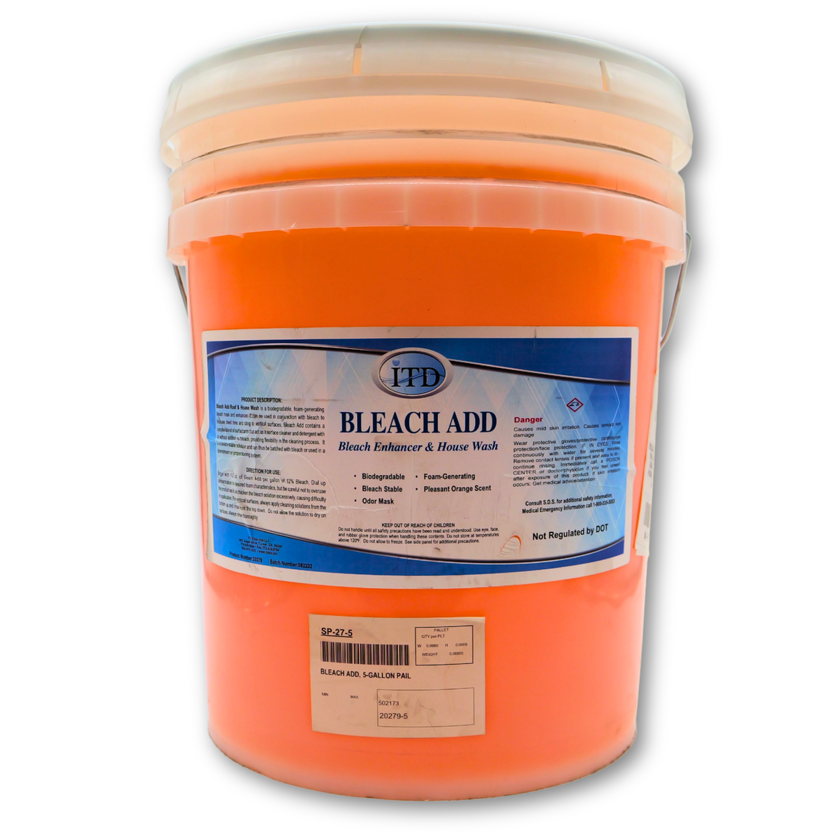 Orange Bloom Surfactant: Bleach Add