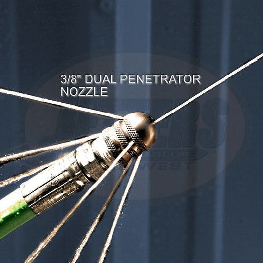 3/8 Dual Penetrator Nozzle