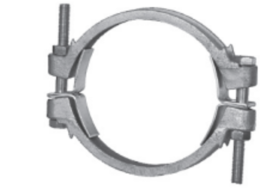 King Clamp for Cuffed Rubber Debris Hose