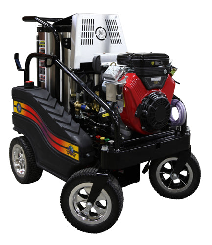 AaLadin 44-HE Series High Efficiency Gas Hot Water Pressure Washer Cart