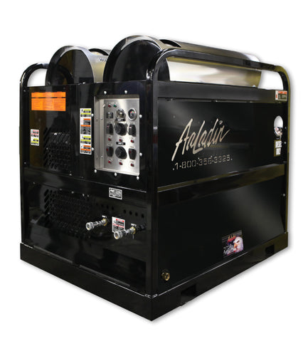 AaLadin 47 Series 10 GPM 2800 PSI Hot Water Pressure Washer Skid