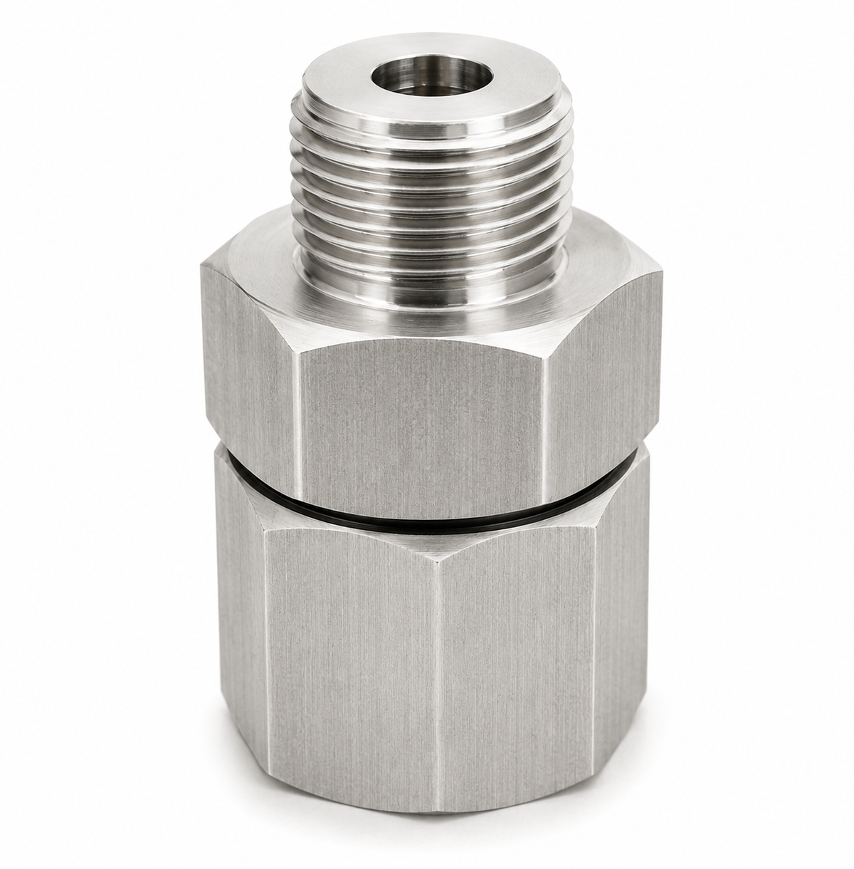 MTM Hydro AG Live 3/8" Stainless Steel Swivel – 3/8" BSP