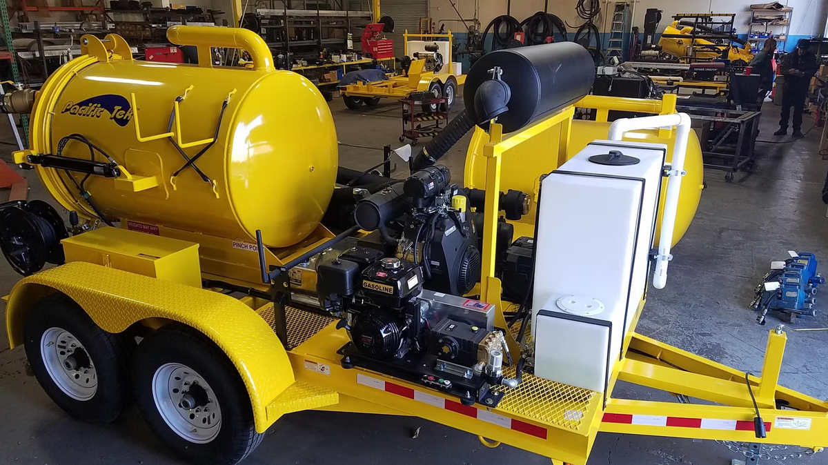Pacific-Tek PV350 Vacuum Excavator – Skid & Trailer Configurations