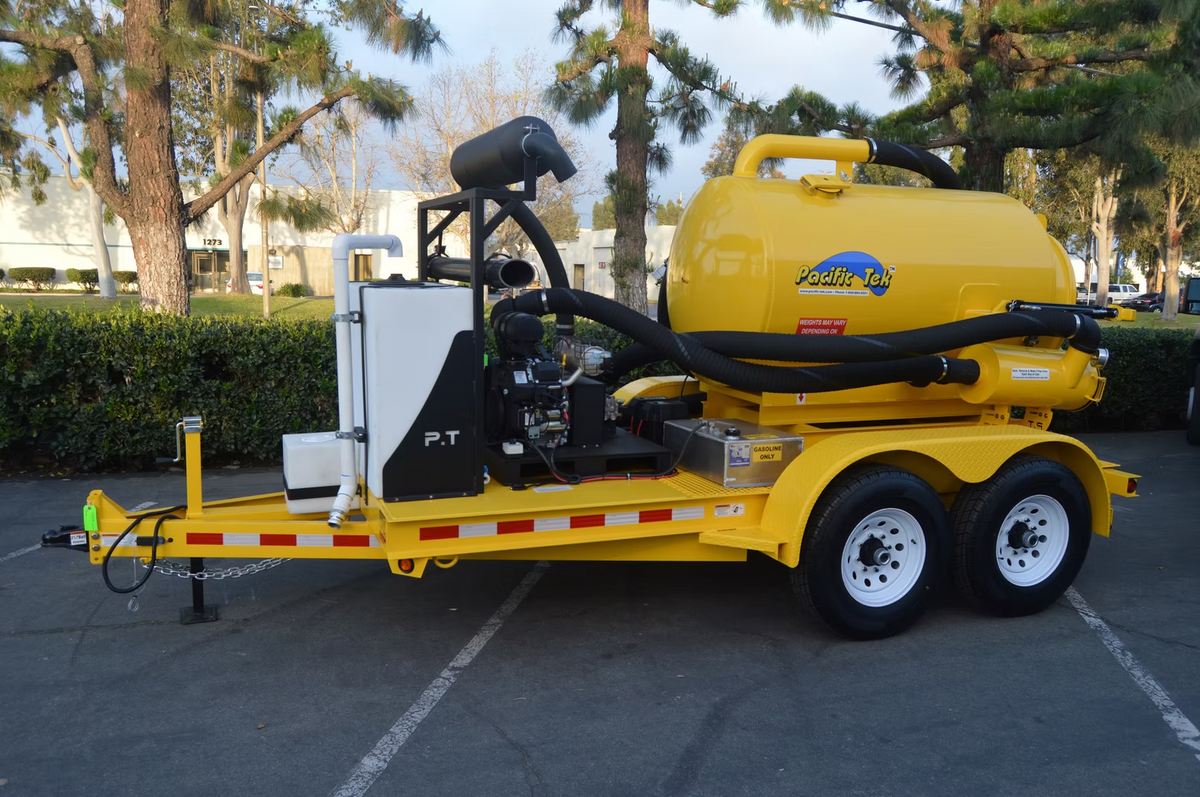 Pacific-Tek PV500 Vacuum Excavator – Skid & Trailer Configurations