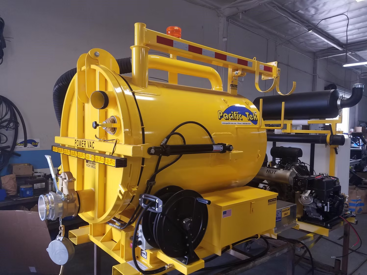 Pacific-Tek PV350 Vacuum Excavator – Skid & Trailer Configurations