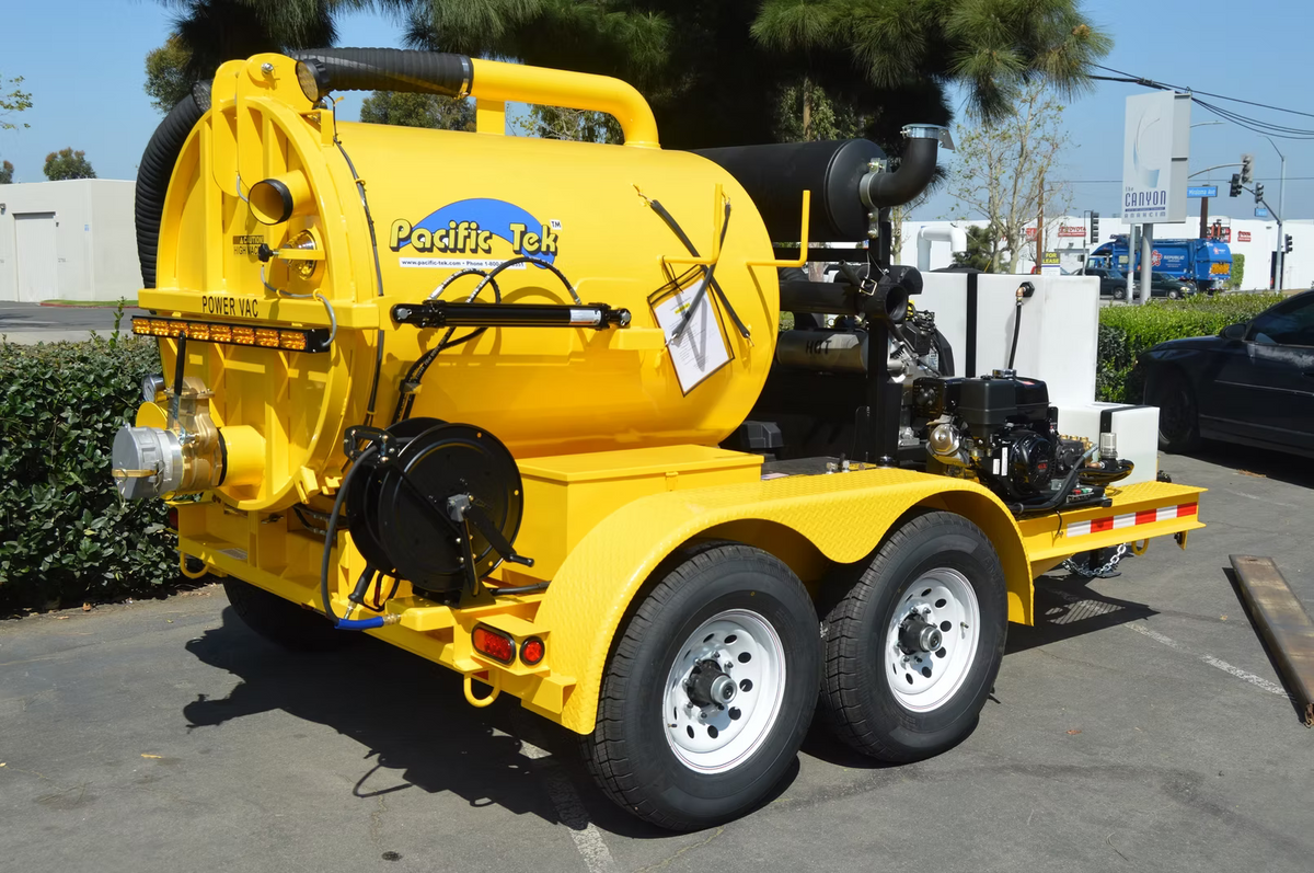 Pacific-Tek PV350 Vacuum Excavator – Skid & Trailer Configurations