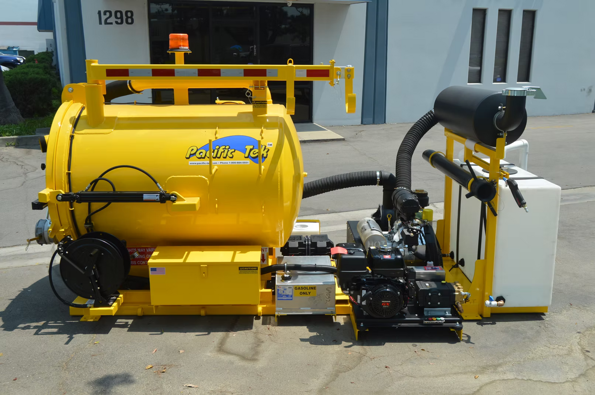 Pacific-Tek PV350 Vacuum Excavator – Skid & Trailer Configurations