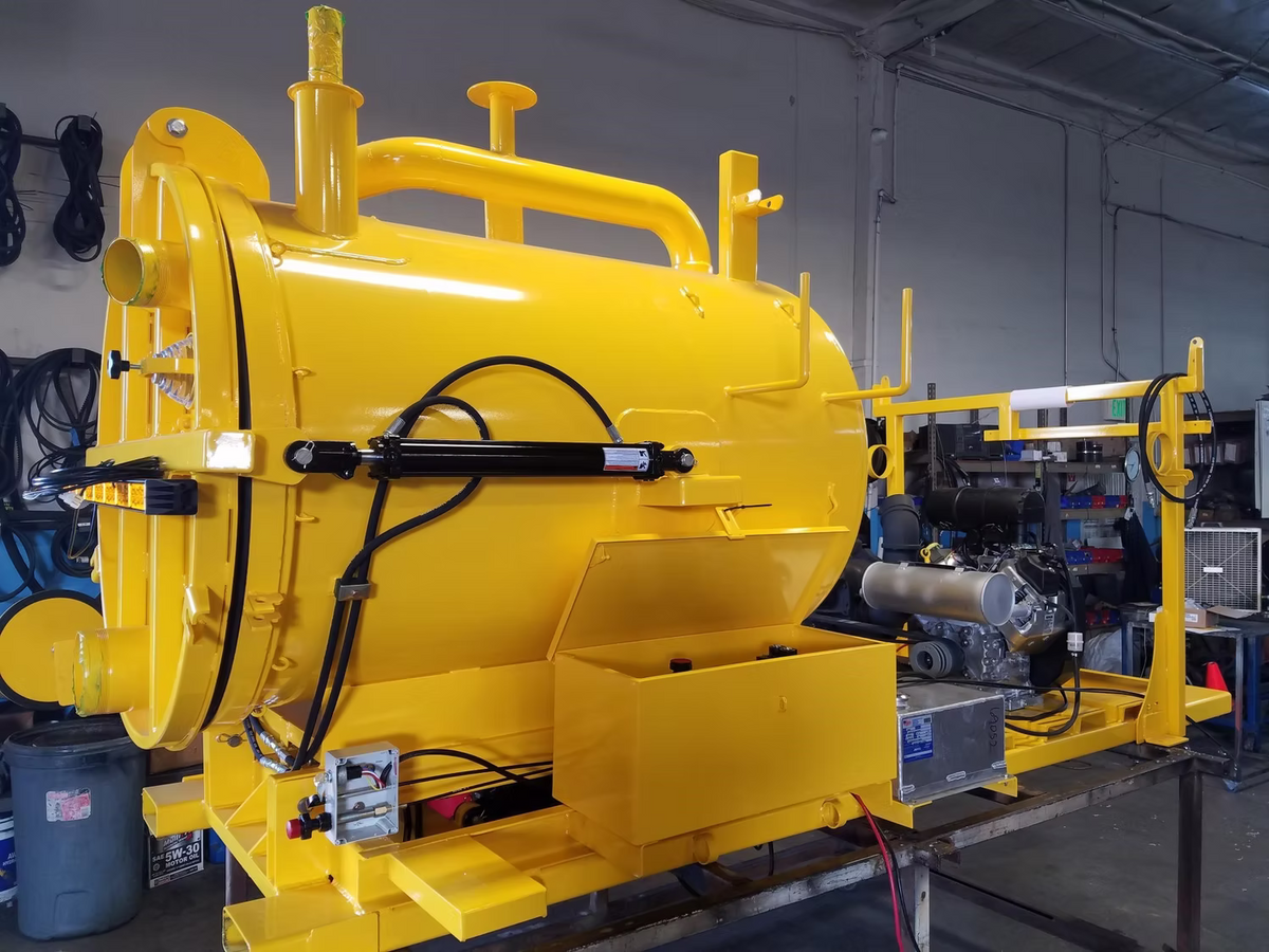 Pacific-Tek PV350 Vacuum Excavator – Skid & Trailer Configurations