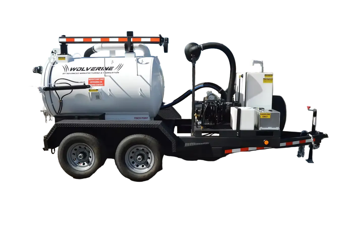 Pacific-Tek Wolverine Power Vac Hydro Excavator – 580 CFM