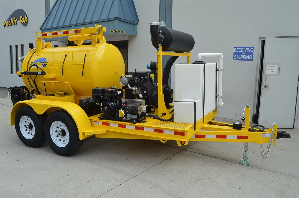 Pacific-Tek PV500 Vacuum Excavator – Skid & Trailer Configurations