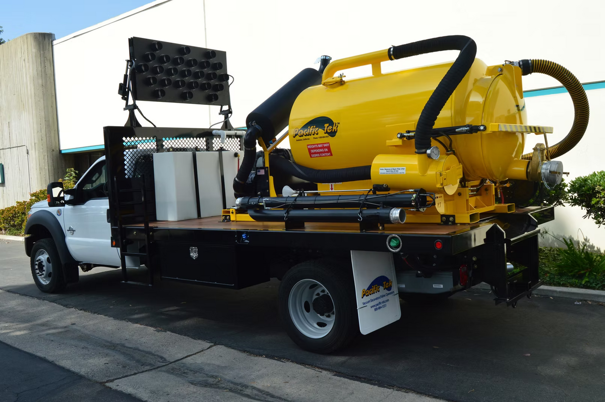 Pacific-Tek PV500 Vacuum Excavator – Skid & Trailer Configurations