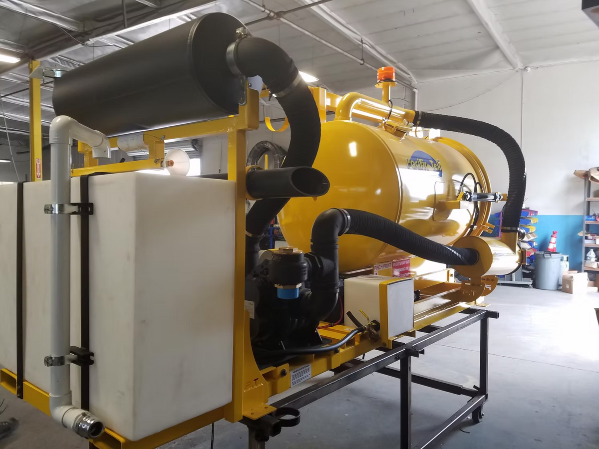 Pacific-Tek PV350 Vacuum Excavator – Skid & Trailer Configurations