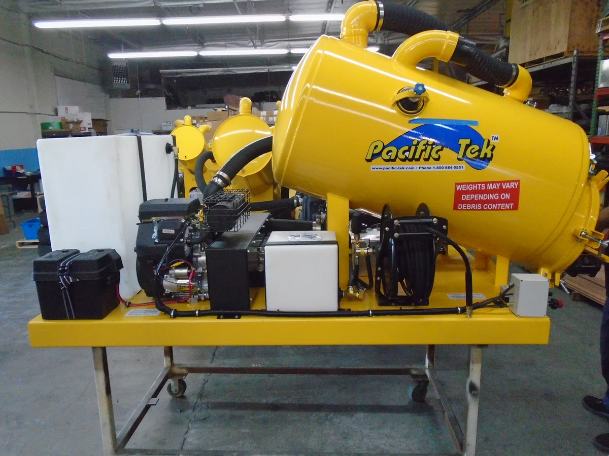 Pacific-Tek PV150 Vacuum Excavator – Skid & Trailer Configurations