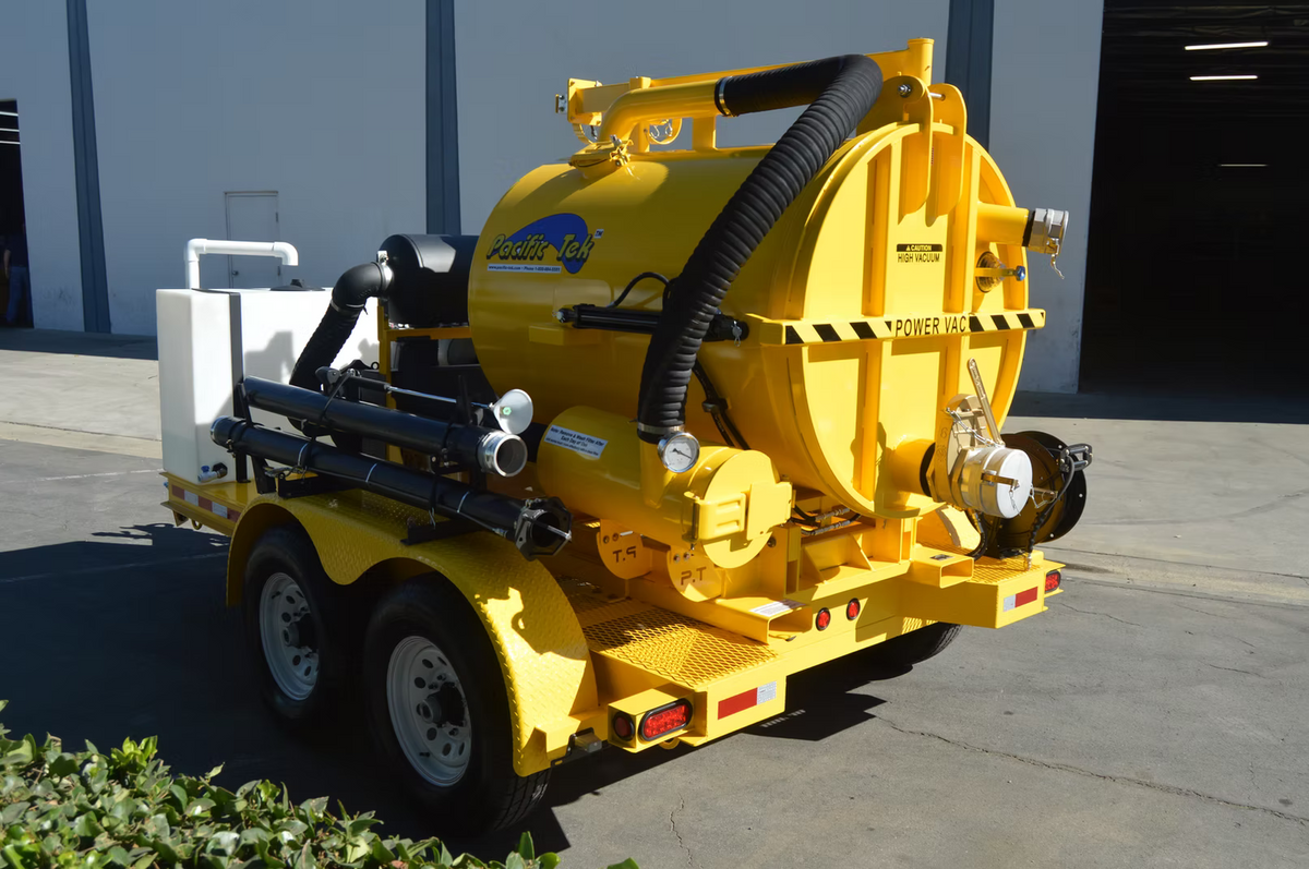 Pacific-Tek PV350 Vacuum Excavator – Skid & Trailer Configurations