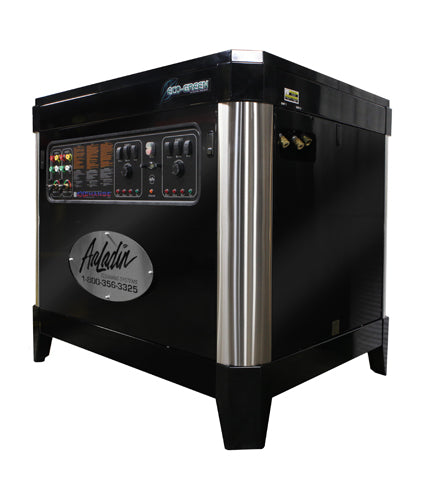 AaLadin 73 Series 8-12 GPM High Efficiency Stationary Electric Hot Water Pressure Washer