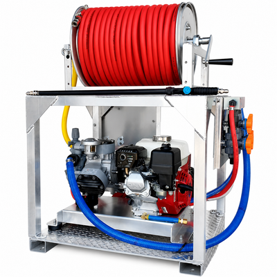 Mini Gas-Powered Soft Wash Skid