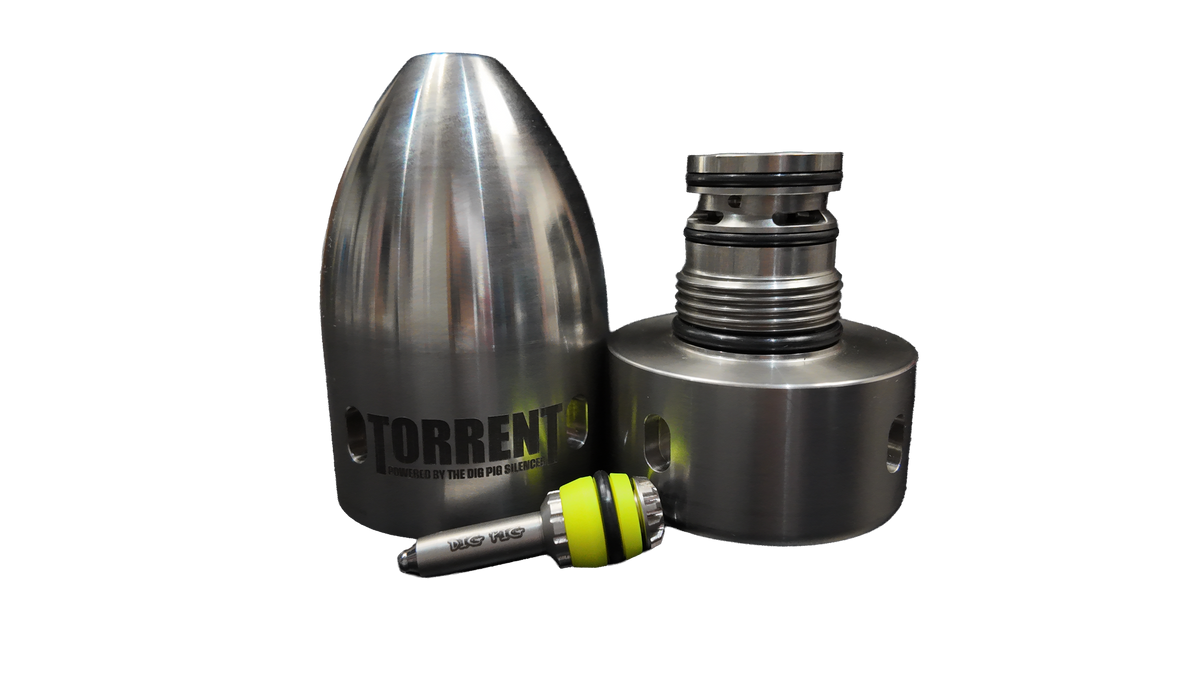 Dig Pig Titan Torrent Rotating Sewer Cleaning Nozzle