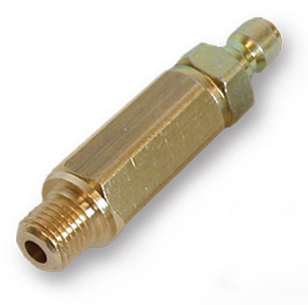 Turbo Nozzle Strainer – 1/4" QC Plug x 1/4" MPT, 6000 PSI (900000009)
