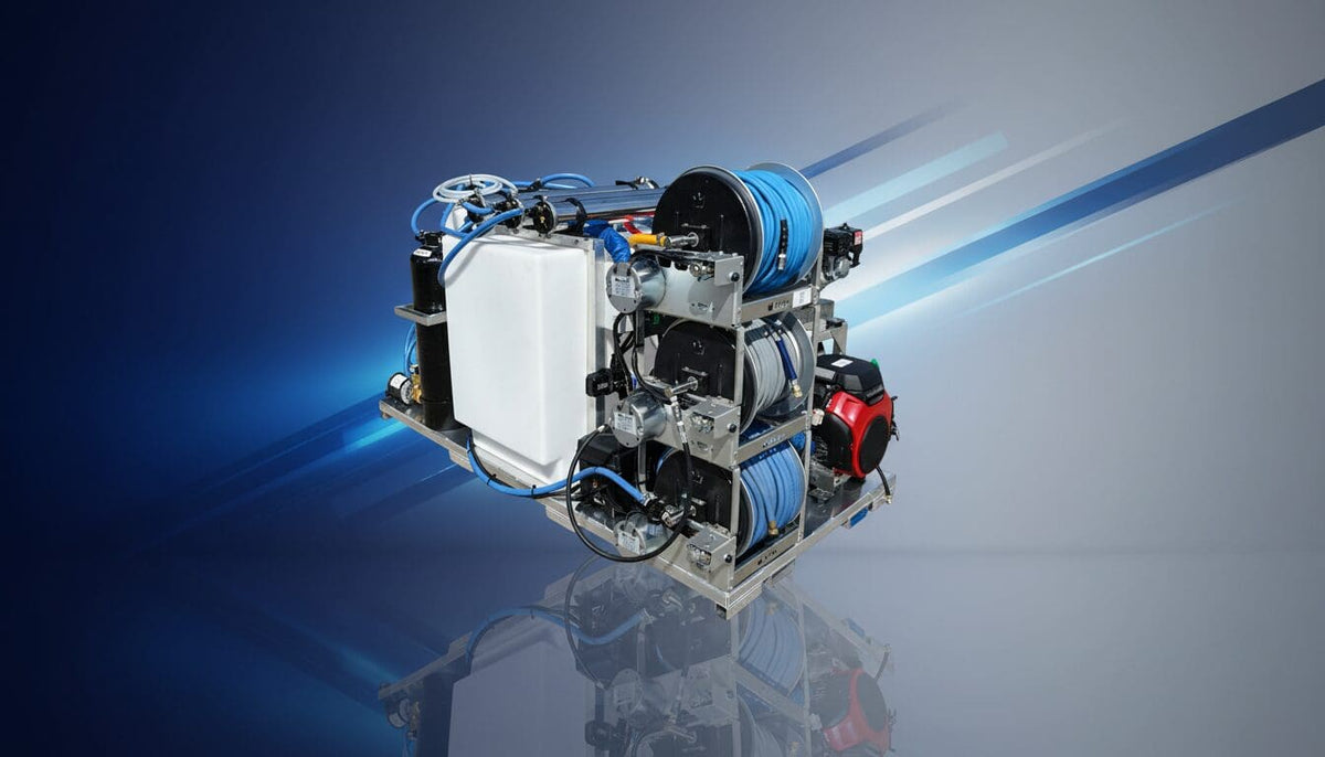 Apex Van Skid for Drone Washing
