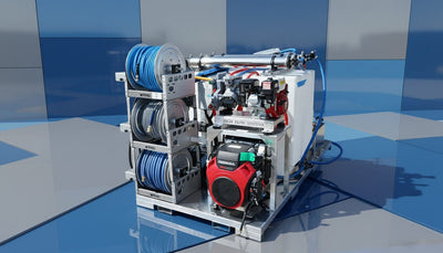 Apex Van Skid for Drone Washing