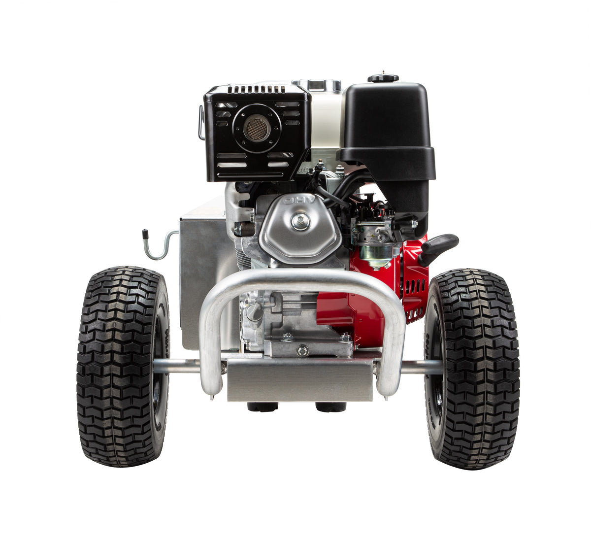 4200PSI 4.2GPM Cold Water Gas Pressure Washer Honda GX390 and GP Triplex Pump on Aluminum Frame
