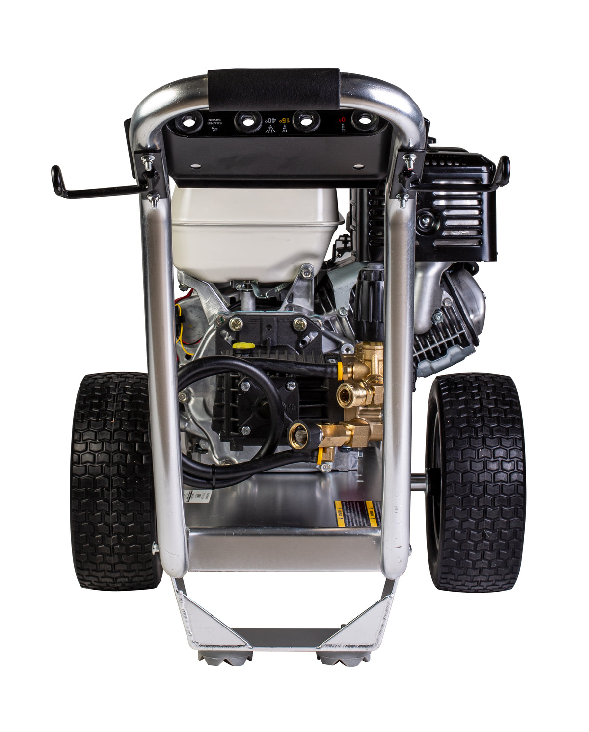 4200 PSI 4.2 GPM Cold Water Gas Pressure Washer Honda GX390 Engine and General Triplex Pump on Aluminum Frame