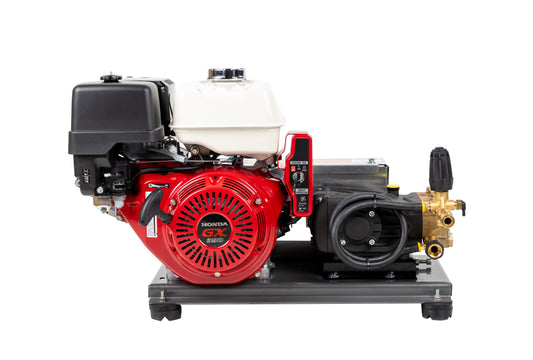 4200PSI 4.2GPM Cold Water Gas Pressure Washer Honda GX390 Electric Start, Belt Drive, General Triplex Pump, Mount Truck or Tr
