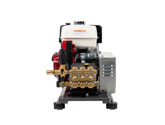 4200PSI 4.2GPM Cold Water Gas Pressure Washer Honda GX390 Electric Start, Belt Drive, General Triplex Pump, Mount Truck or Tr