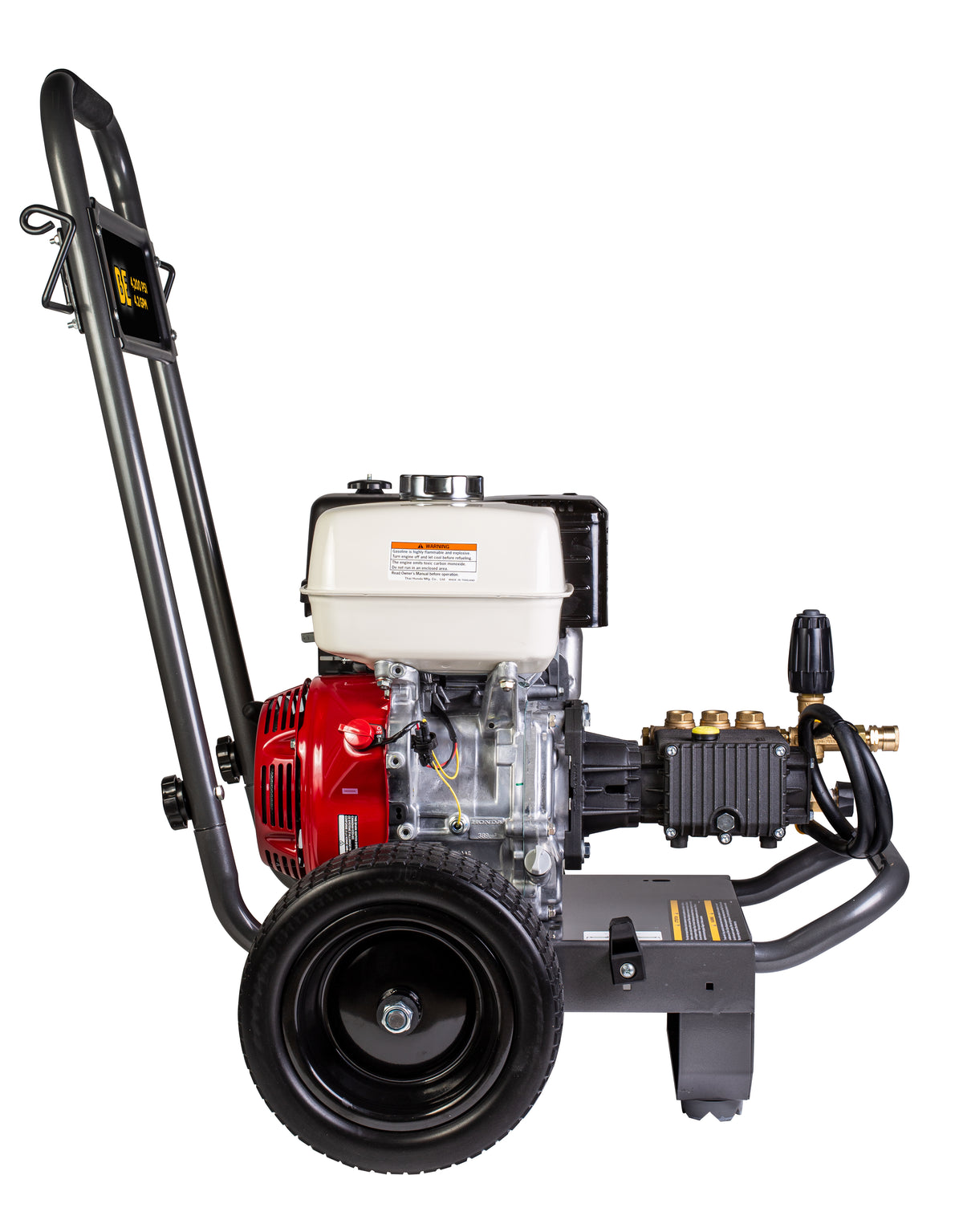 4200 PSI 4.2 GPM Cold Water Gas Pressure Washer Honda GX390 Engine and General Triplex External Unloader Pump