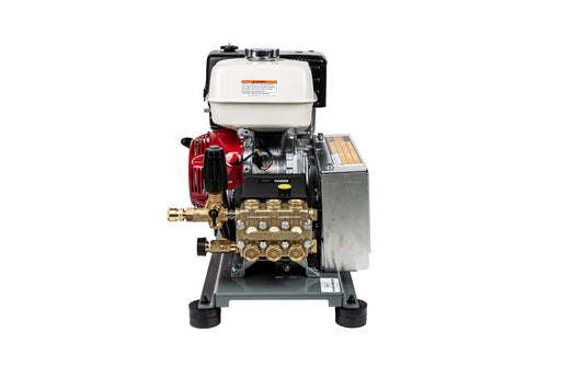 4200PSI 4.2GPM Cold Water Gas Pressure Washer Honda GX390, Belt Drive, General Triplex Pump, Mount Truck or Trailer