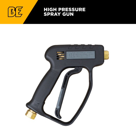 Commercial High Temperature Shut-Off Pressure Washer Gun, Max 5000 PSI