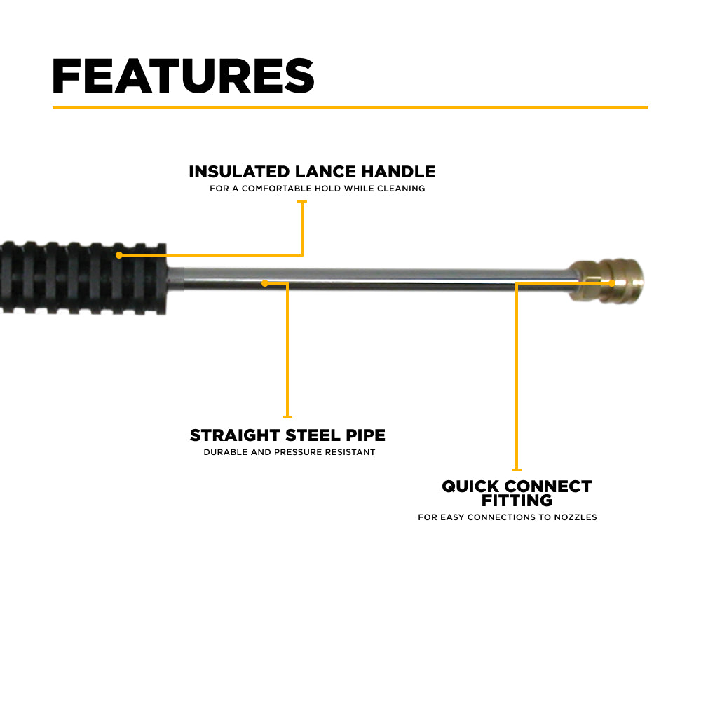 79" Pressure Washer Gun & Wand Assembly