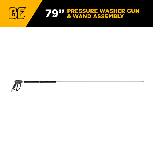 79" Pressure Washer Gun & Wand Assembly