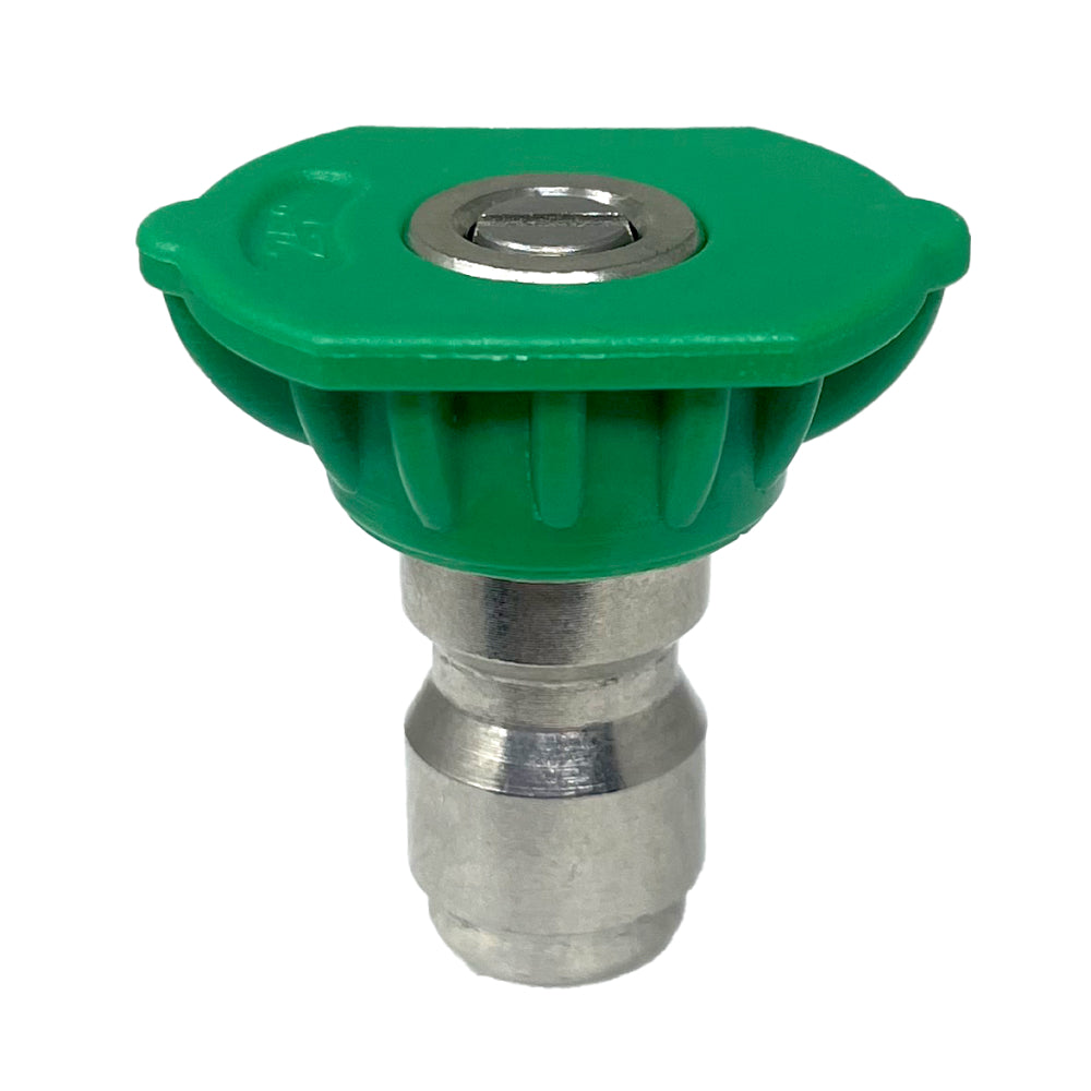 25° Quick Connect Spray Pressure Washer Green Nozzle - 7.5 Orifice