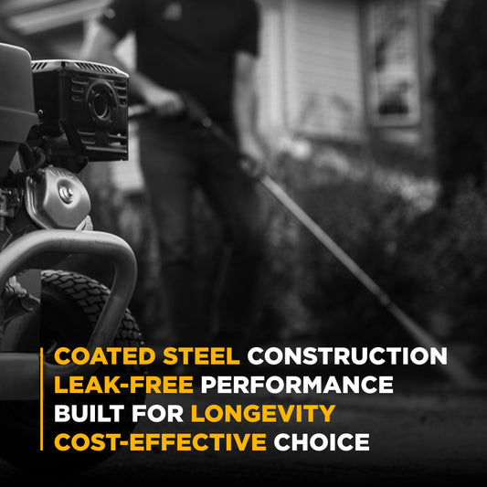PW 1/4" FNPT x Quick Connect 5,000 PSI Coated Steel Fitting (Plug)