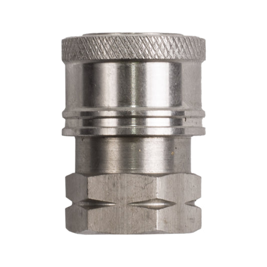 PW 1/4" FNPT x Quick Connect 6,000 PSI Stainless Steel Fitting (Coupler)
