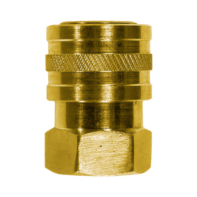 PW 3/8" FNPT x Quick Connect 5,000 PSI Brass Fitting (Coupler)