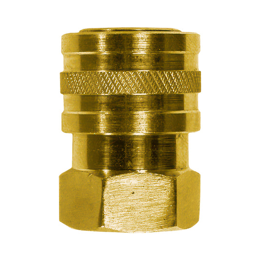 PW 3/8" FNPT x Quick Connect 5,000 PSI Brass Fitting (Coupler)