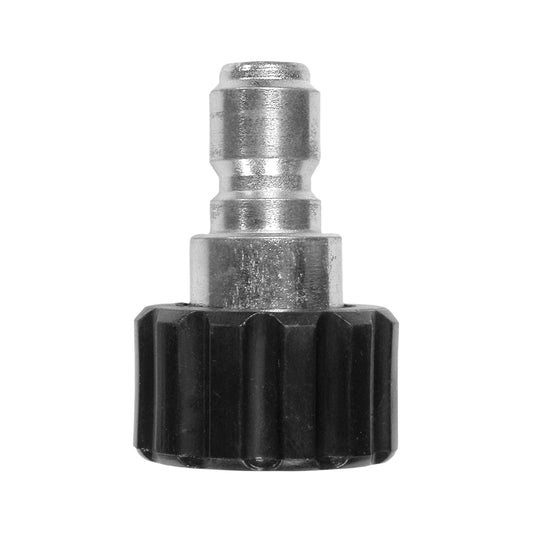 PW Female M22 x 3/8" Quick Connect Adapter Fitting (Plug)