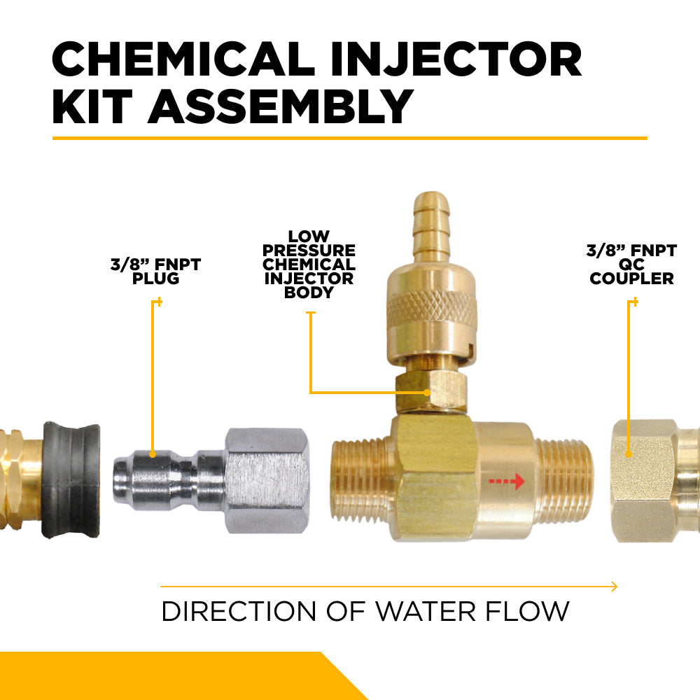 Adjustable Low Pressure Chemical Injector