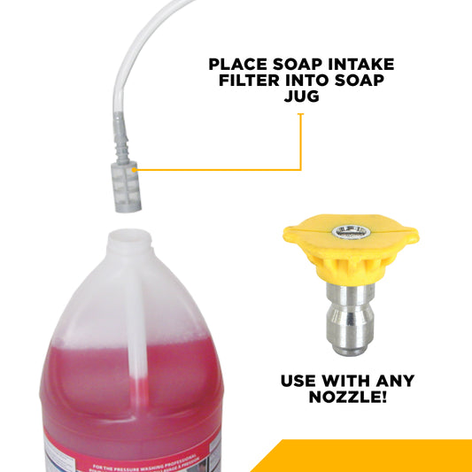Adjustable High Pressure Chemical Injector
