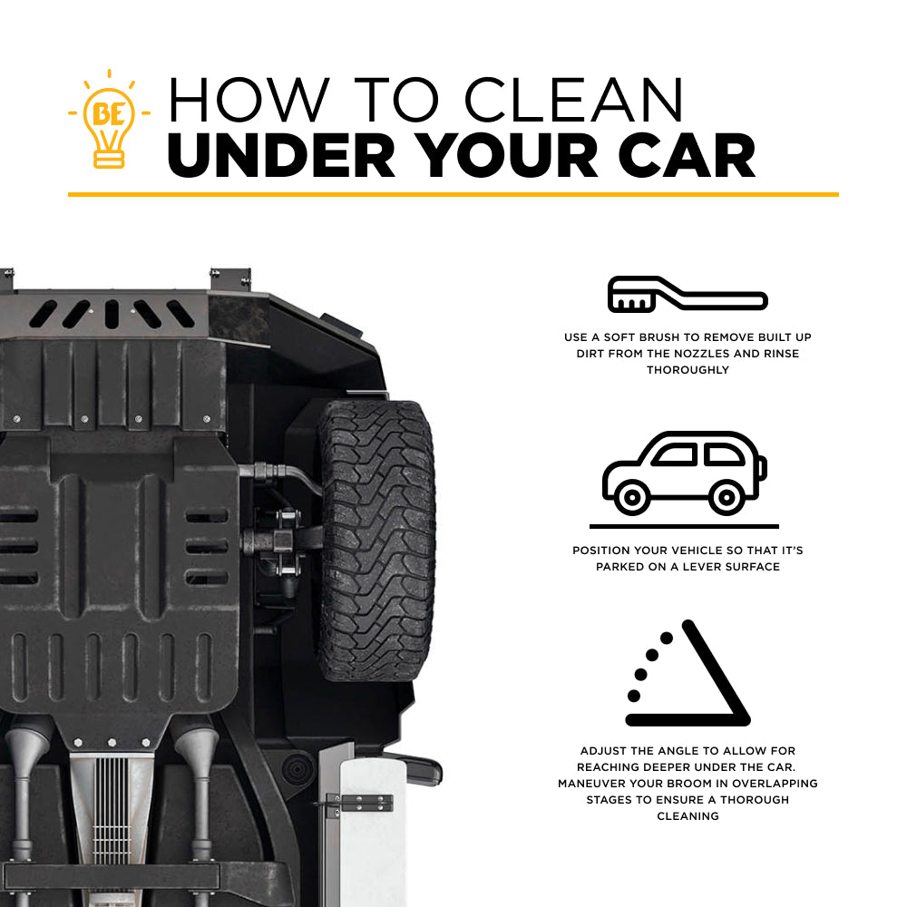 Pressure Washer 16-inch Under Car Water Broom Attachment