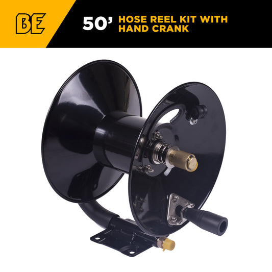 Pressure Washer 50 ft x 3/8 Inch Hose Reel
