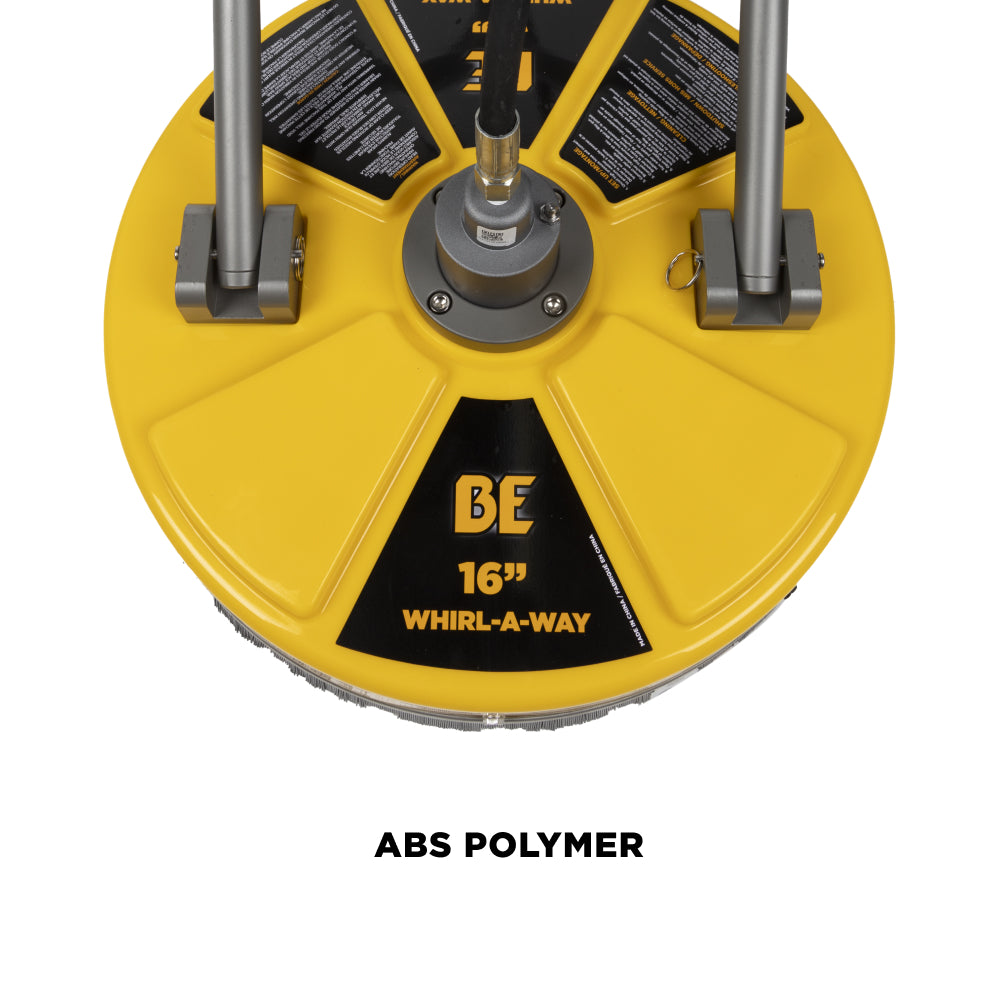 16" Whirl-A-Way Commercial Pressure Washer Surface Cleaner